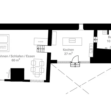 Korn14 Loft - Parken, Kueche Фрайнсхайм