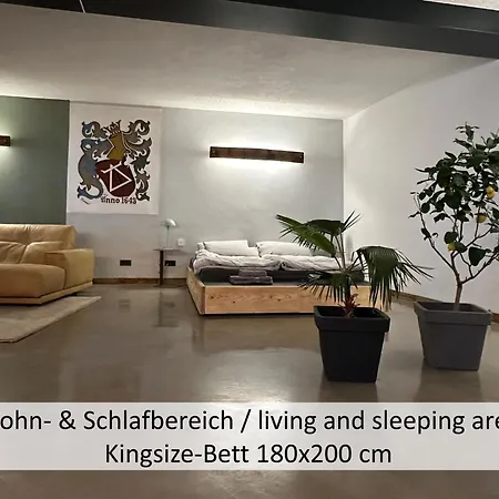 Korn14 Loft - Parken, Kueche Апартаменты *