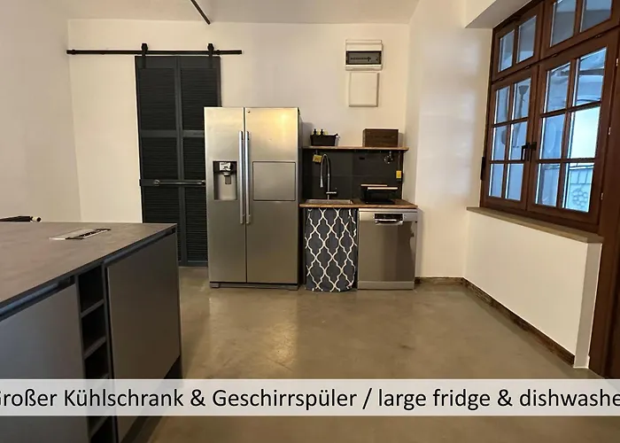 Lägenhet Korn14 Loft - Parken, Kueche *